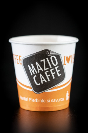 Mazio Caffe feliratos papírpohár 118 ml (50db)